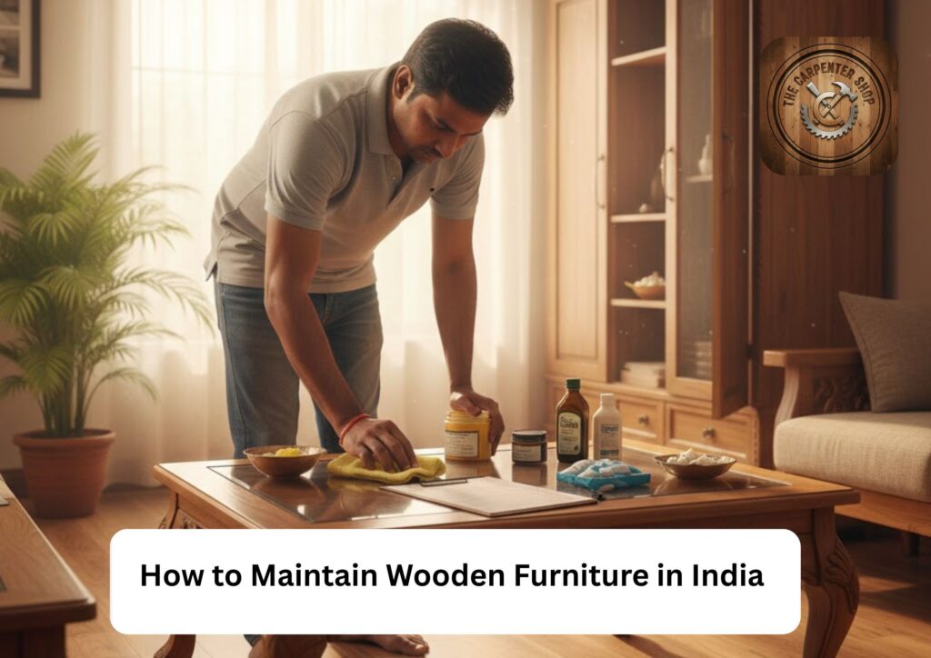 How to Maintain Wooden Furniture in India
